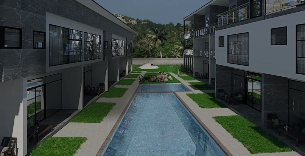Riana Samui Townhouses Communal Pool