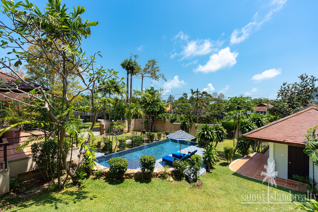 Samui Pool Villa For Sale Garden