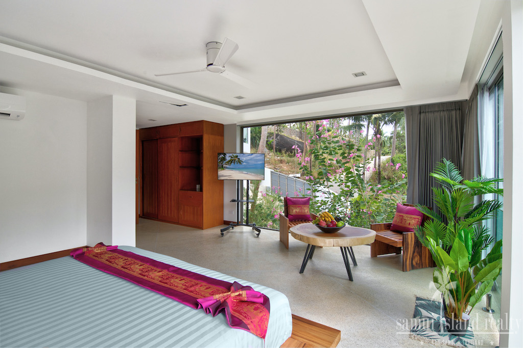 Chaweng Noi Villa Ko Samui Bedroom Seating