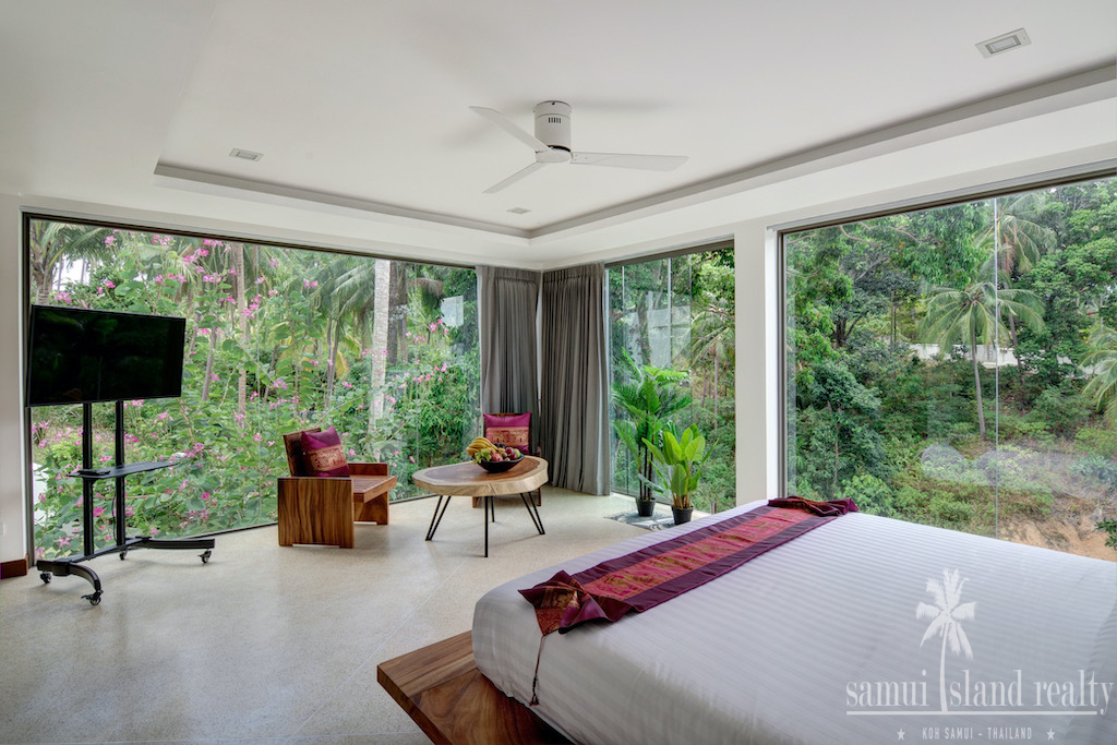 Chaweng Noi Villa Ko Samui Bedroom Area