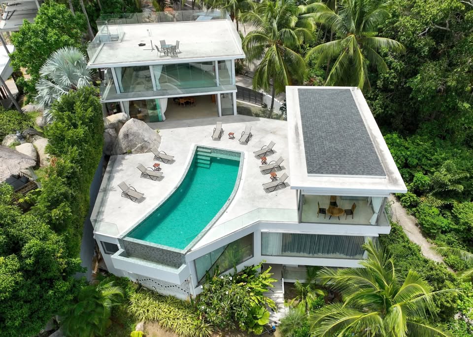 Chaweng Noi Villa Koh Samui Aerial