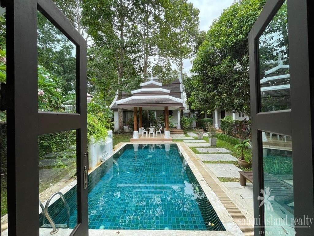 Koh Samui Balie Style Villa Pool
