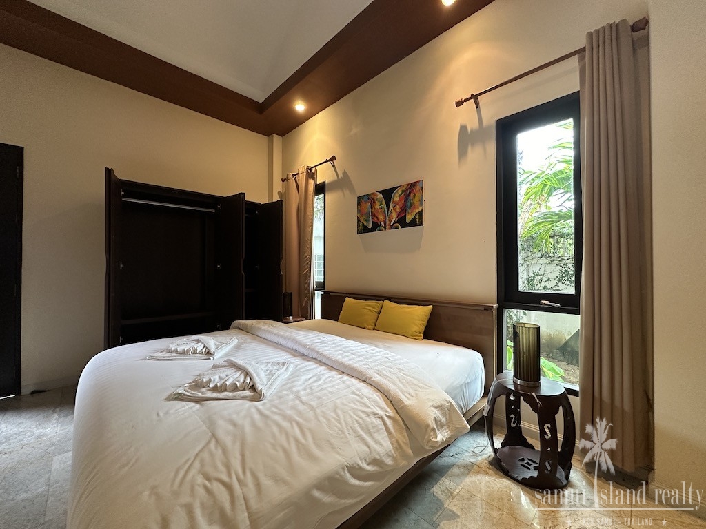 Koh Samui Bali Style Villa Bedroom 2