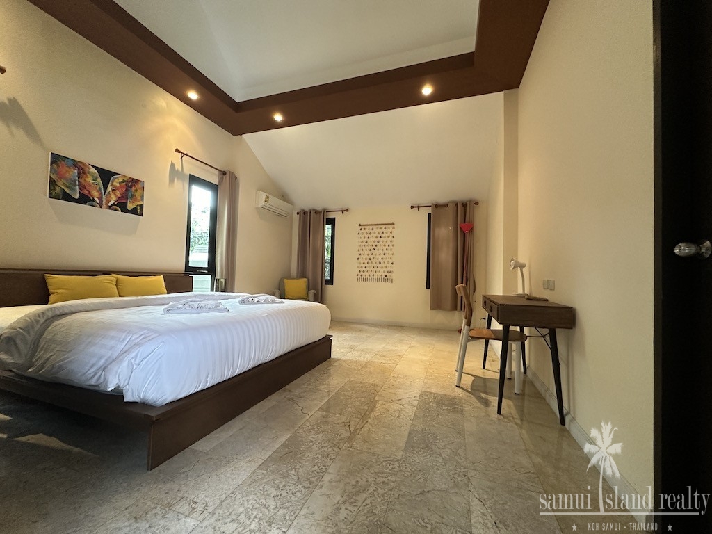 Koh Samui Bali Style Villa Bedroom 3