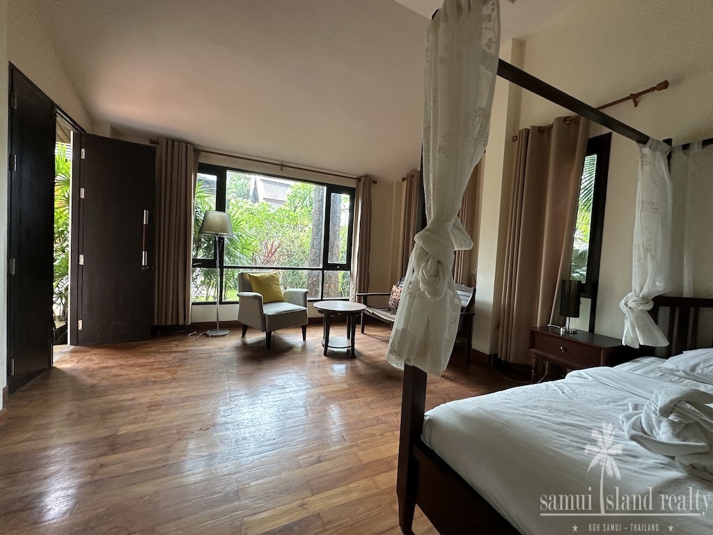 Koh Samui Bali Style Villa Bedroom