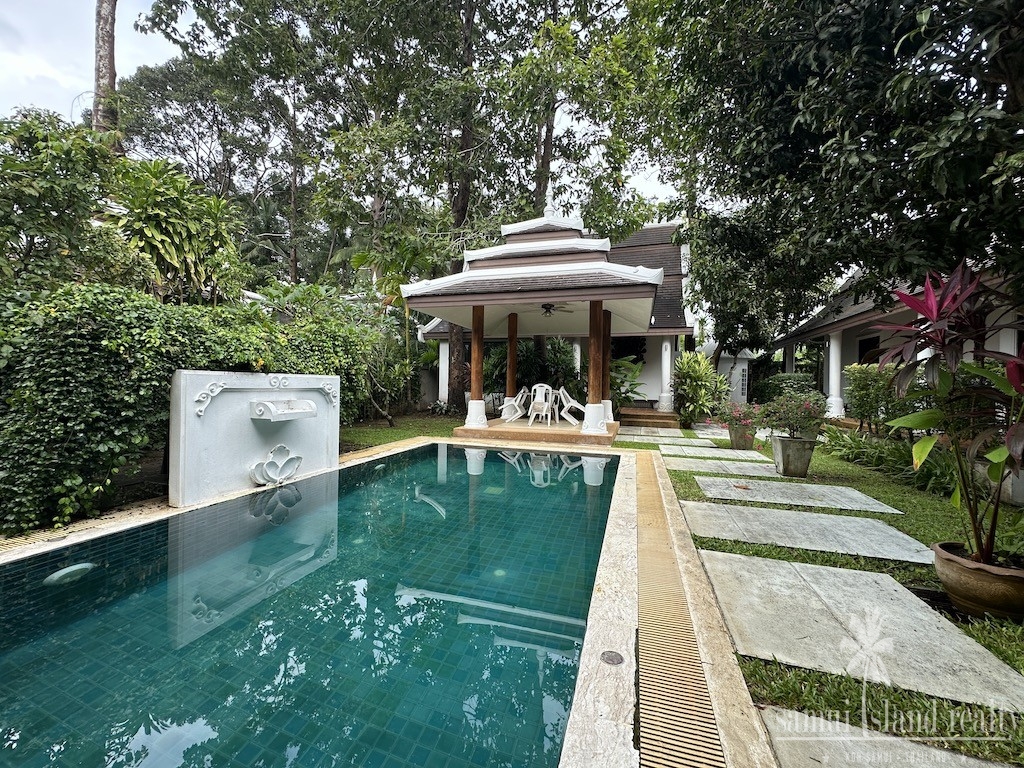 Koh Samui Bali Style Villa Swimming Pool