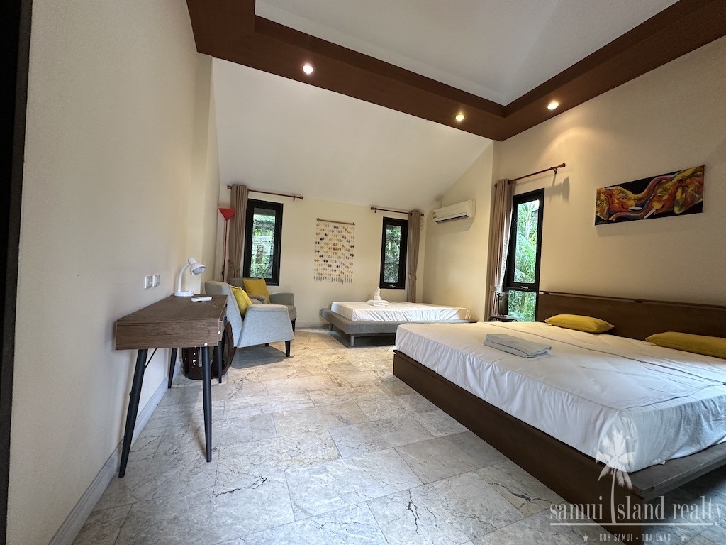 Koh Samui Bali Style Villa Bedroom