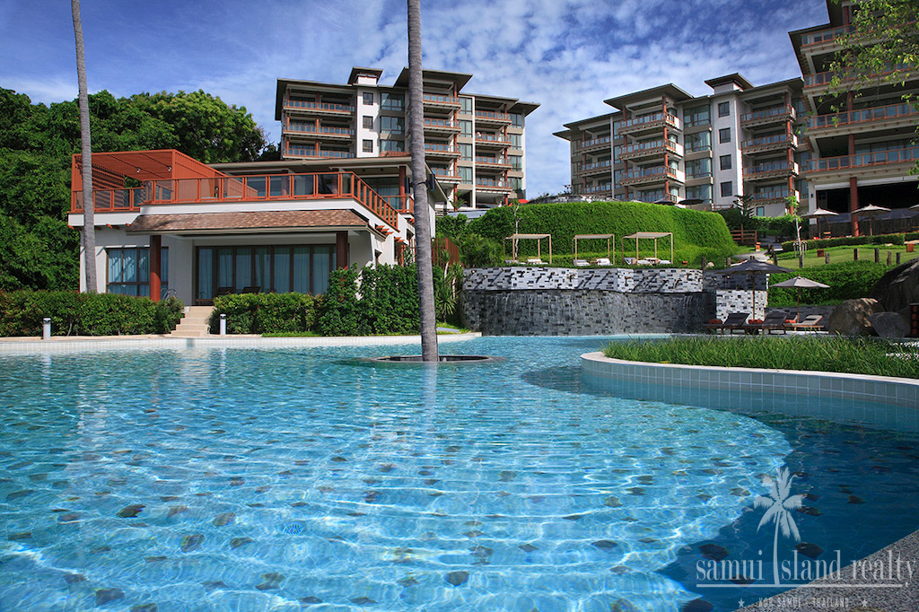 Koh Samui Beachfront Pool Villa Communal Pool