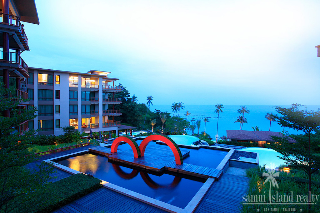 Koh Samui Beachfront Pool Villa Resort Area