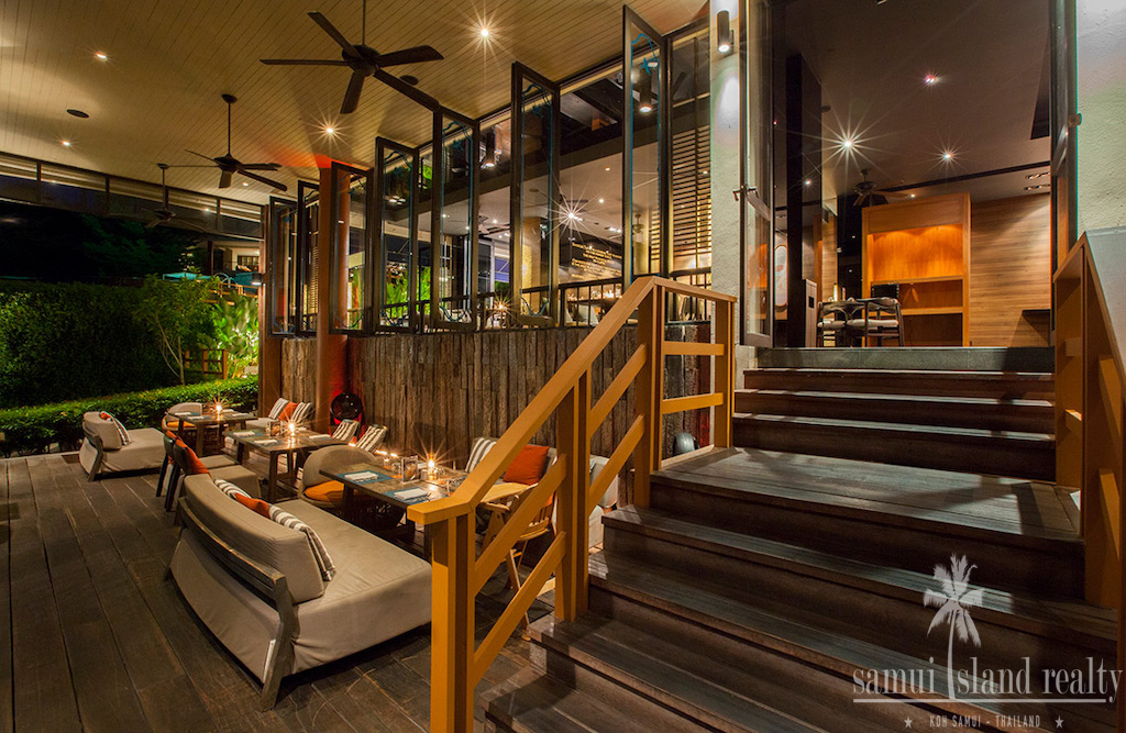 Koh Samui Beachfront Pool Villa Restaurant