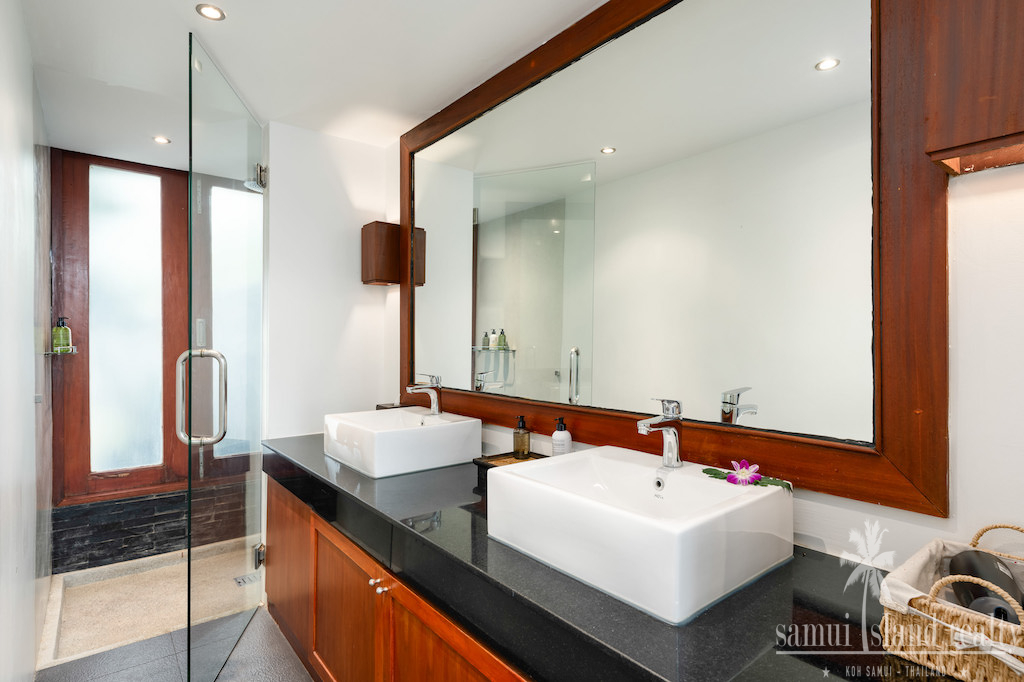 Koh Samui Beachfront Villa For Sale Bathroom Shower