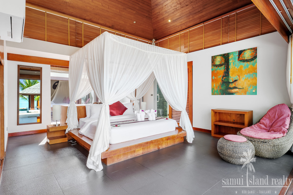 Koh Samui Beachfront Villa For Sale Master