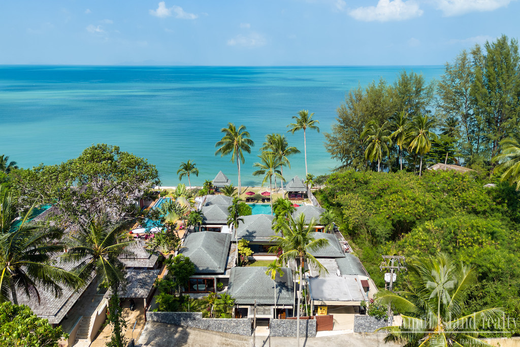 Koh Samui Beachfront Villa For Sale Ocean