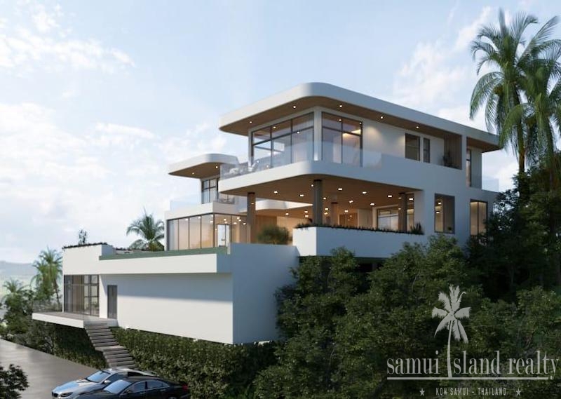 Koh Samui Sea View Villas Bophut Exterior Side