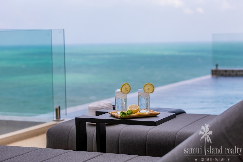 Koh Samui Seaview Villa For Sale Sun Loungers