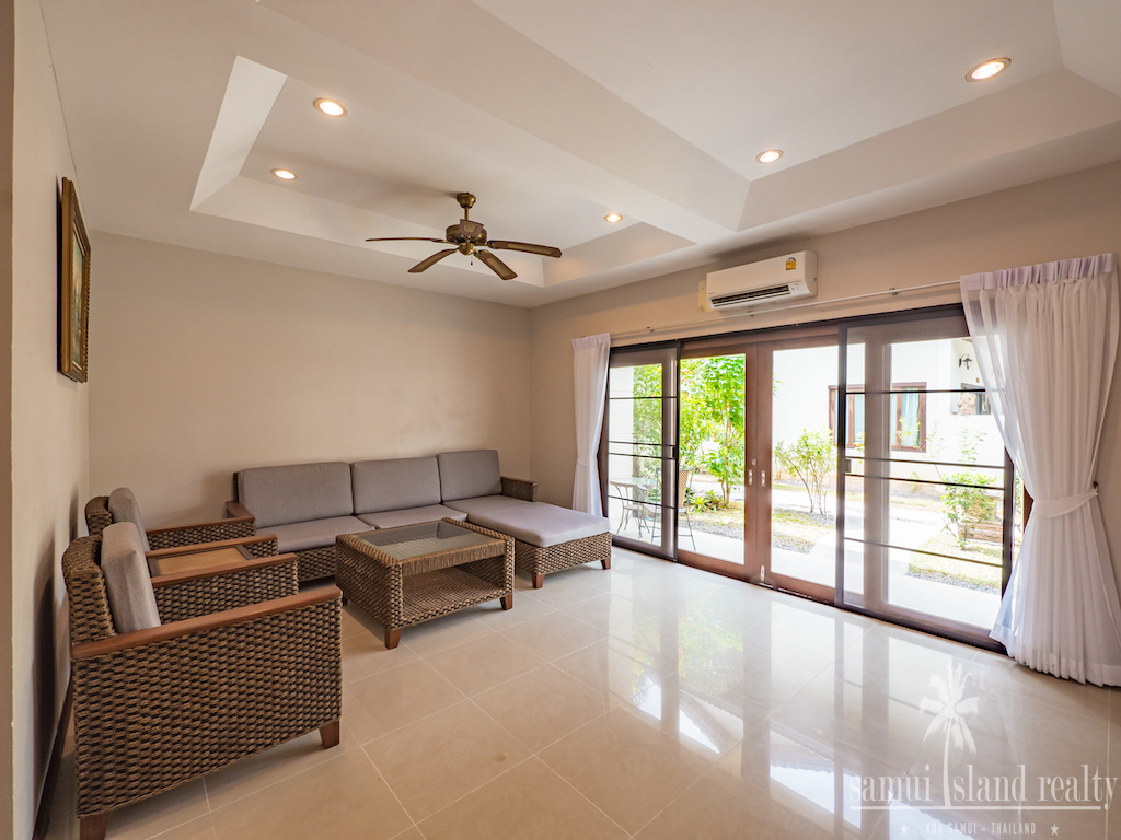 Koh Samui Townhouse For Sale Living View
