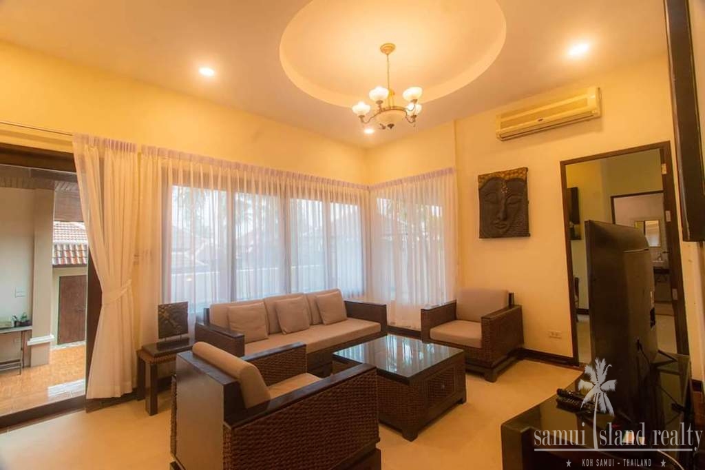 Koh Samui Villa For Sale In Bophut Lounge