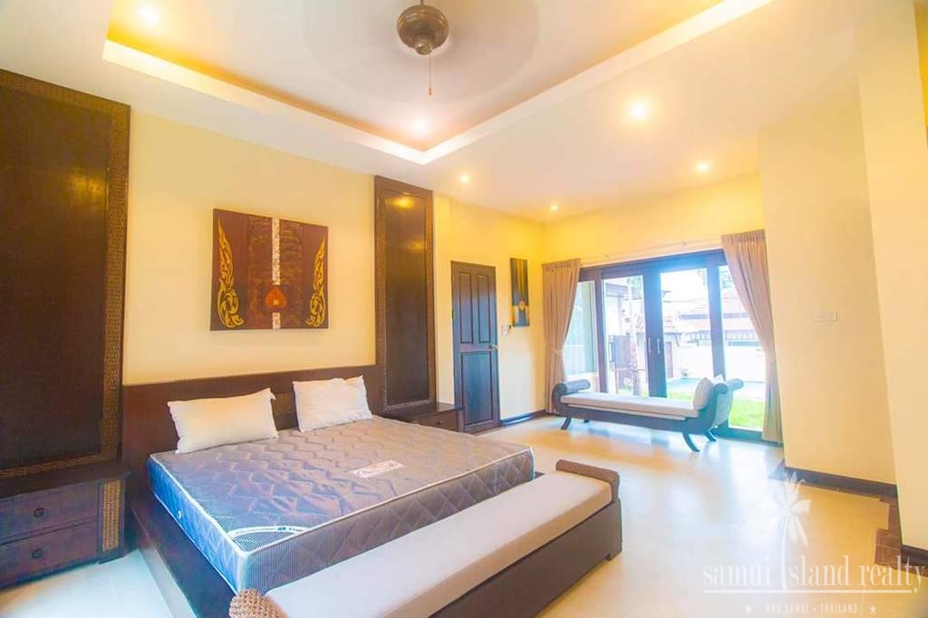 Ko hSamui Villa For Sale In Bophut Bedroom