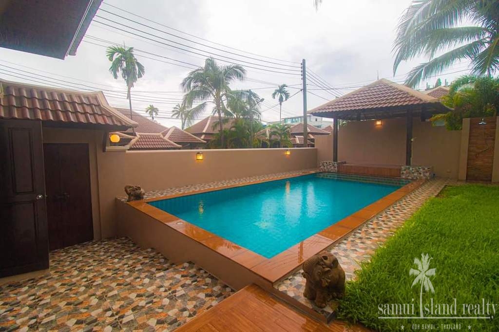 Koh Samui Villa For Sale In Bophut Pool