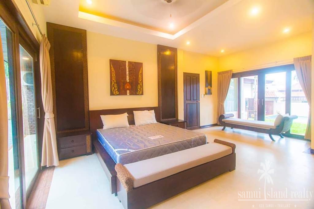 Koh Samui Villa For Sale In Bophut Bedroom