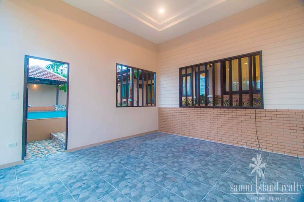 Koh Samui Villa For Sale In Bophut Parking