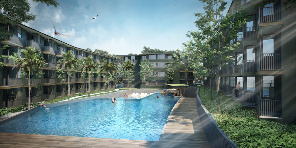 Wing Samui Condo Apartments Swimming Pool