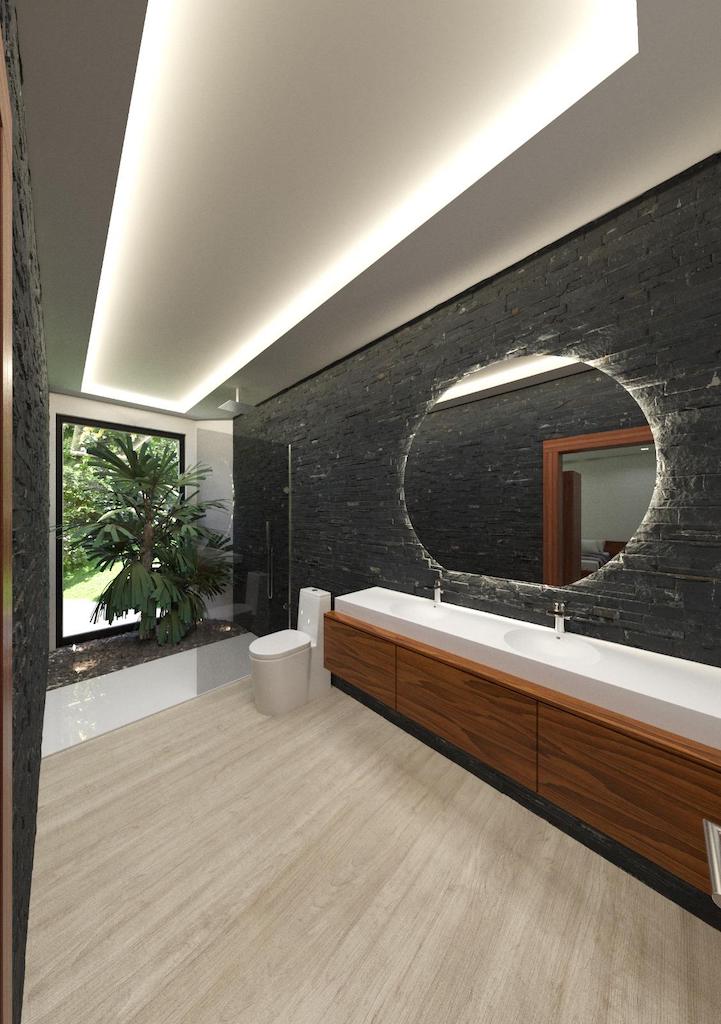 Koh Samui Taling Ngam Villa For Sale Bathroom