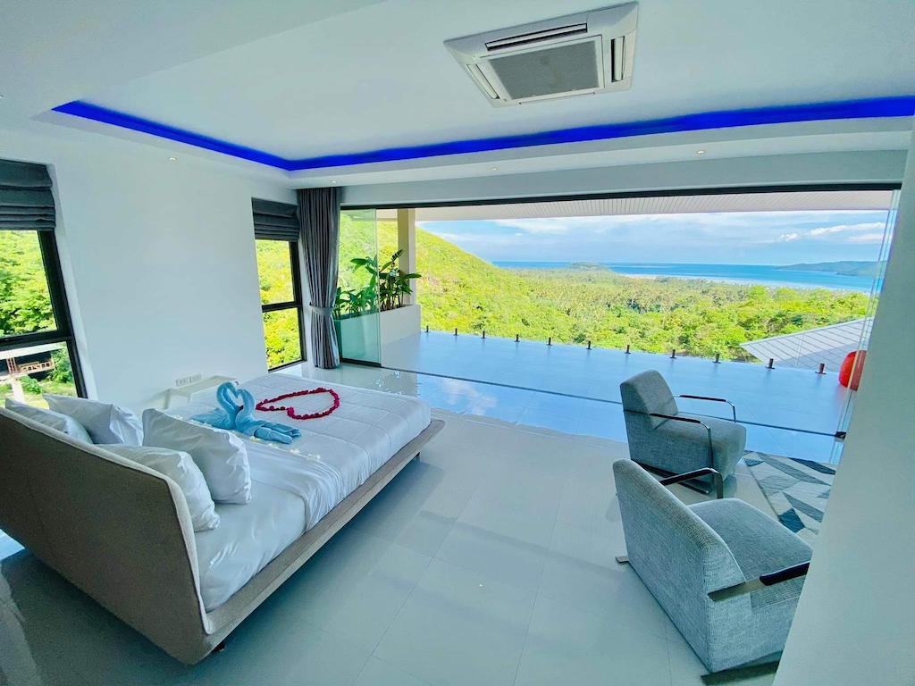 Taling Ngam Villa Sea View Bedroom