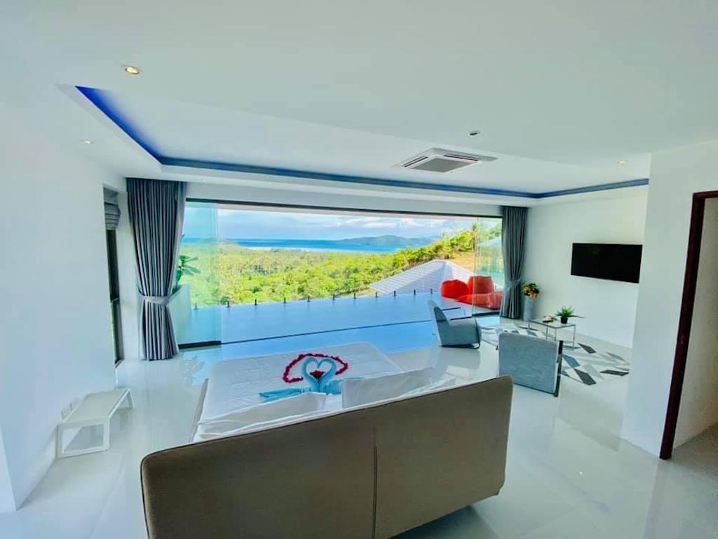 Taling Ngam Sea View Villa Master Bedroom