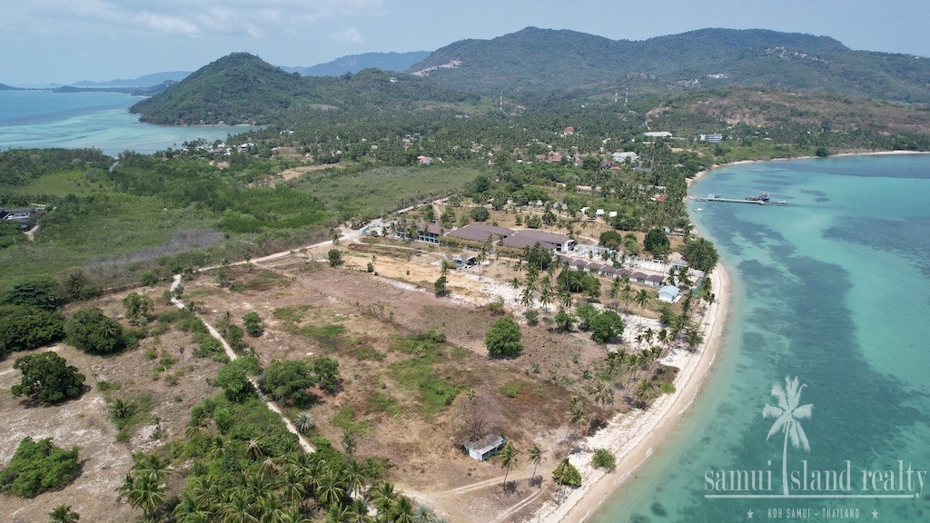 Koh Samui Beach Land For Sale Coastline