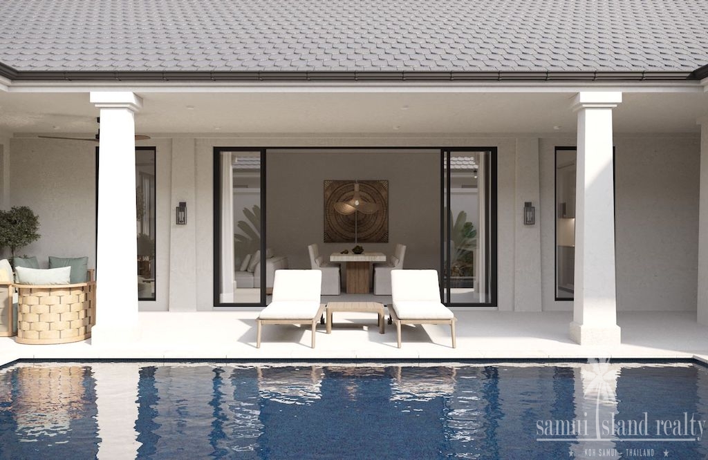 Koh Samui Pool Villas For Sale Terrace