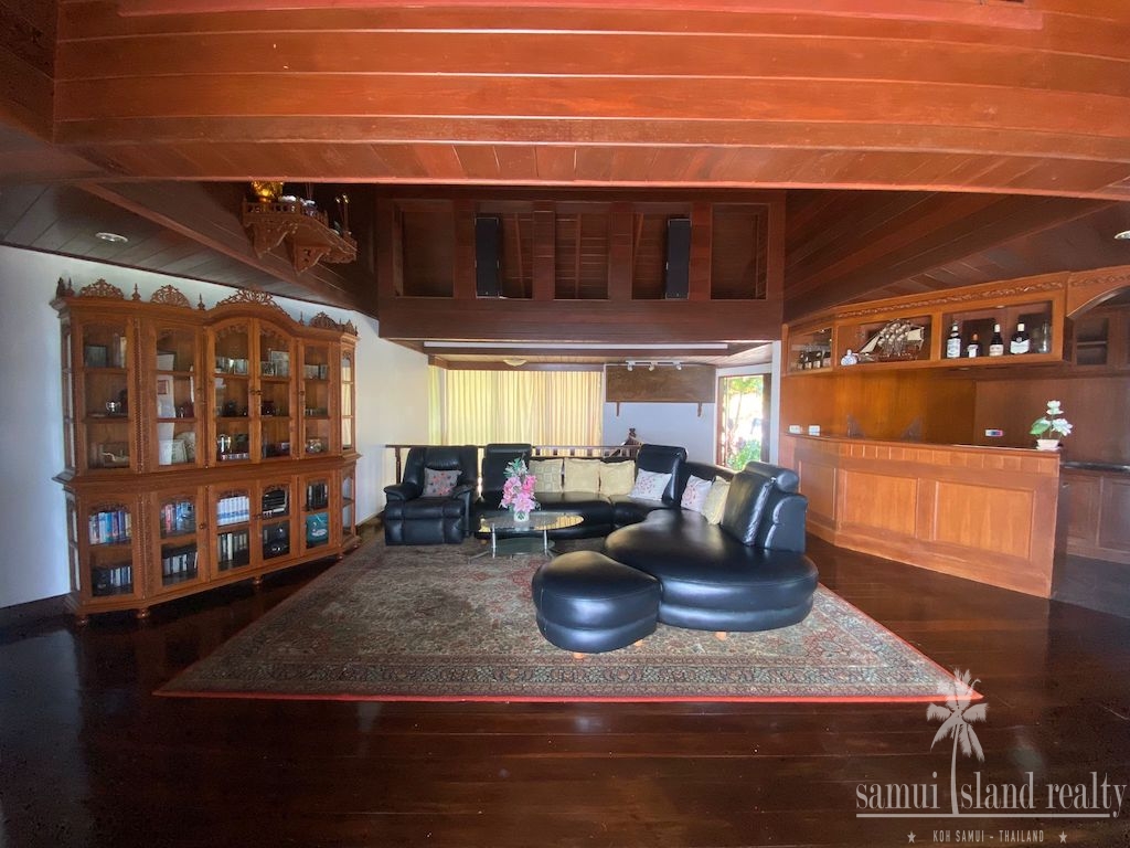 Sea View Villa For Sale In Koh Samui Lounge