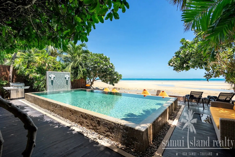 Beachfront Villa In Koh Samui Private Pool