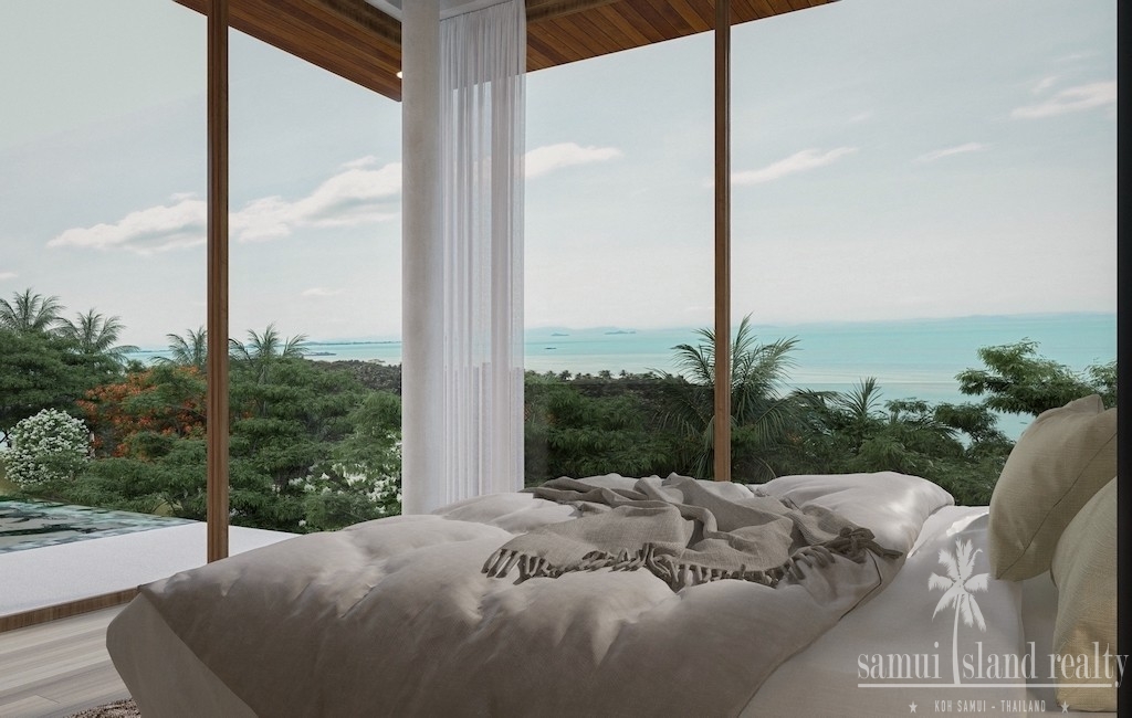 Koh Samui Sea View Villa Residences Bedroom 2 View