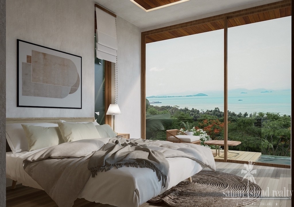 Koh Samui Sea View Villa Residences Bedroom