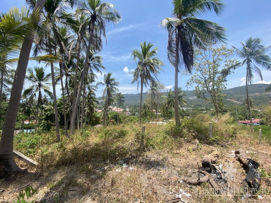Land For Sale In Chaweng Koh Samui Hill View