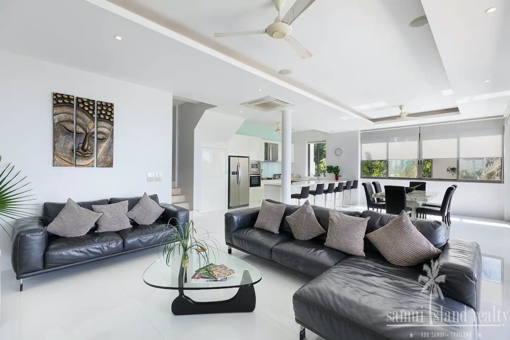 Sunset View Property For Sale In Koh Samui Open Lounge