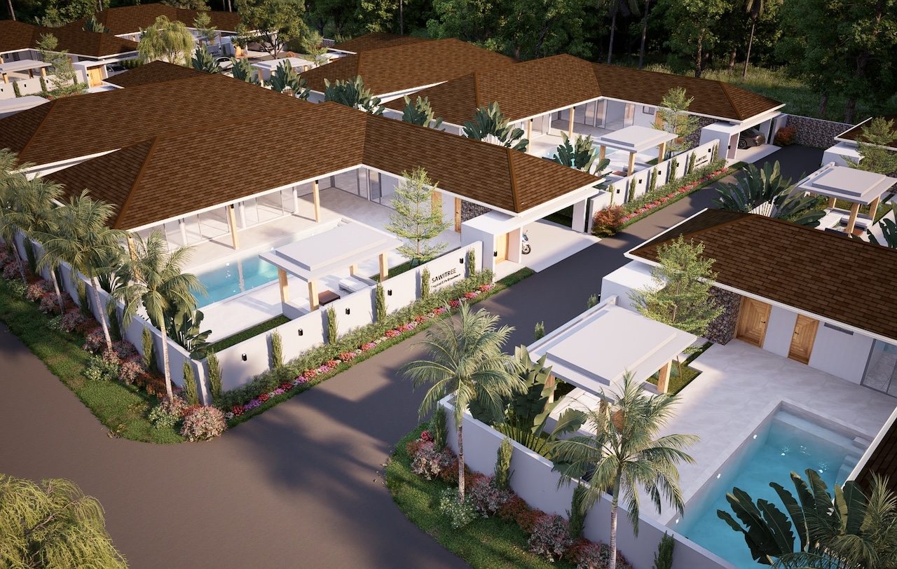 Maenam 3 Bedroom Villas Maenam 3 Bedroom Villas Aerial