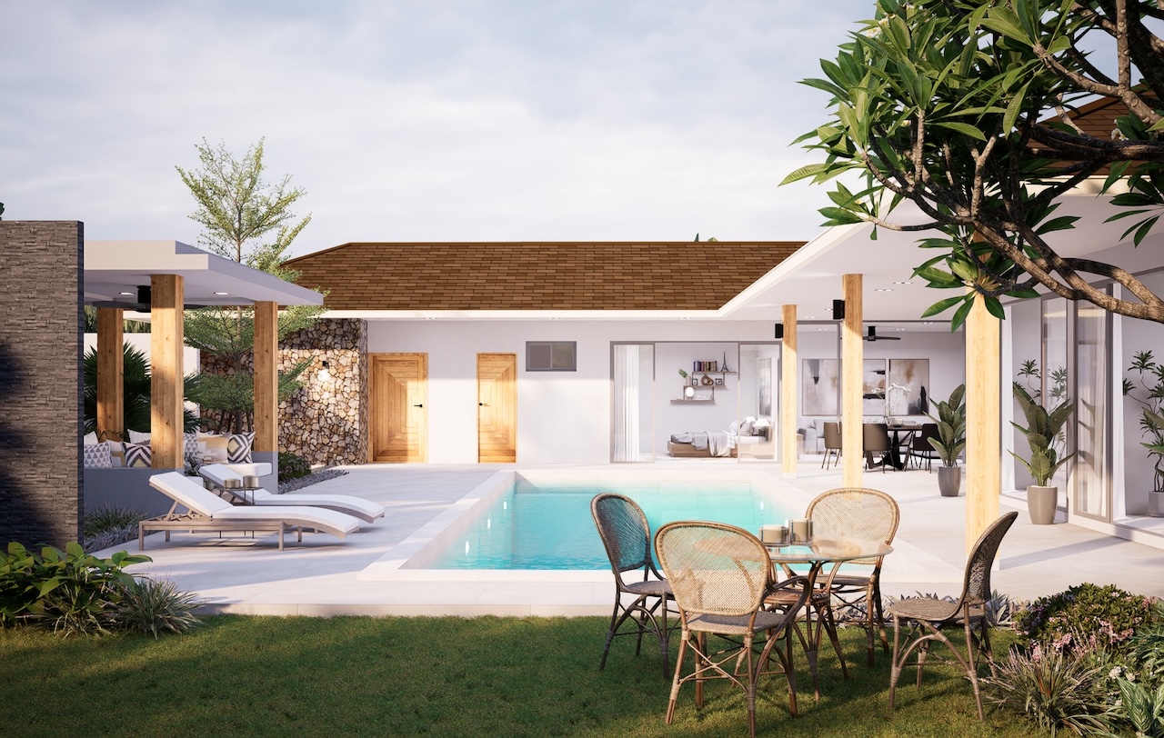 Maenam 3 Bedroom Villas Maenam 3 Bedroom Villas Terrace