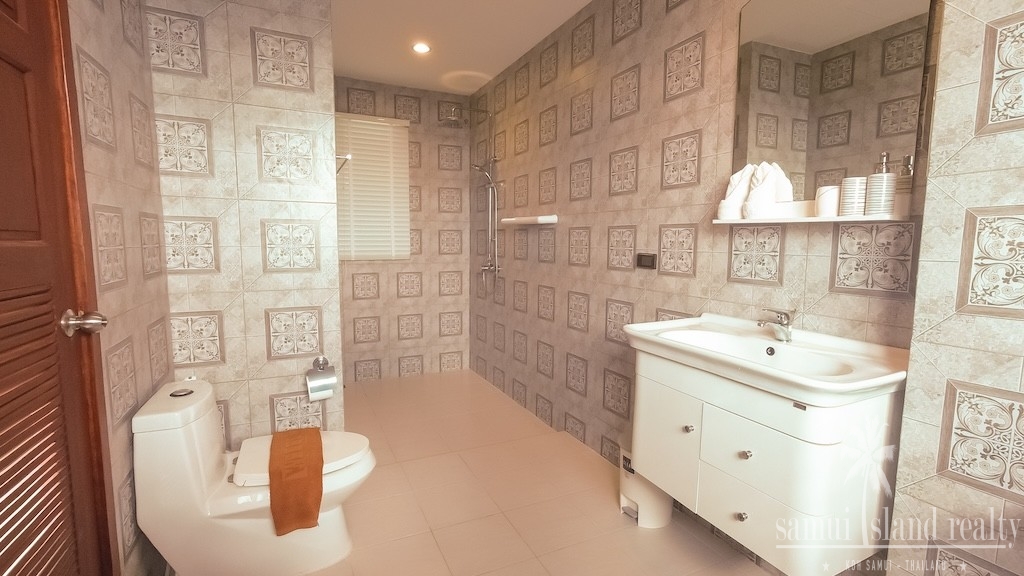 Koh Samui 3 Bedroom Sea View Property Bathroom