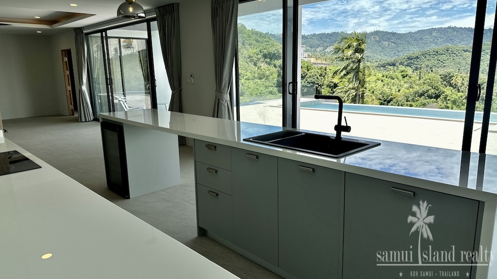 Ko Samui Maenam Property Kitchen View