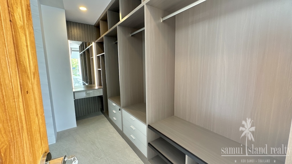 Ko Samui Maenam Property Built In Wardrobe