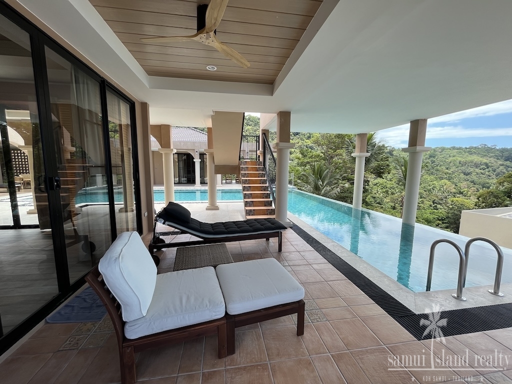 Koh Samui Bang Por Property Covered Terrace