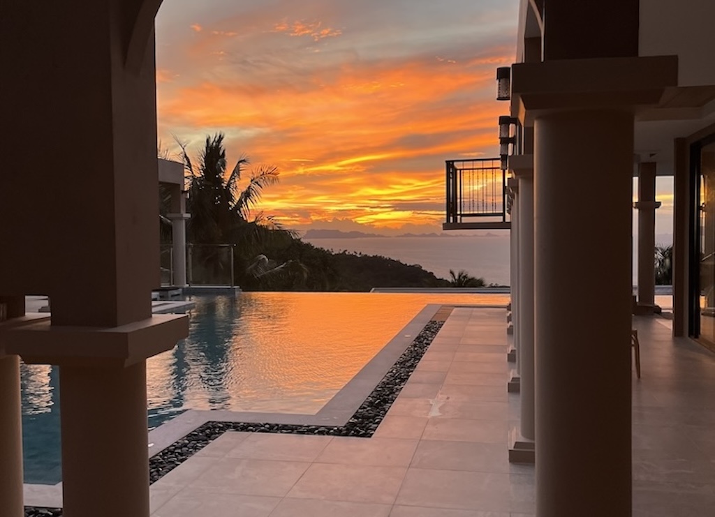 Koh Samui Bang Por Property Sunset