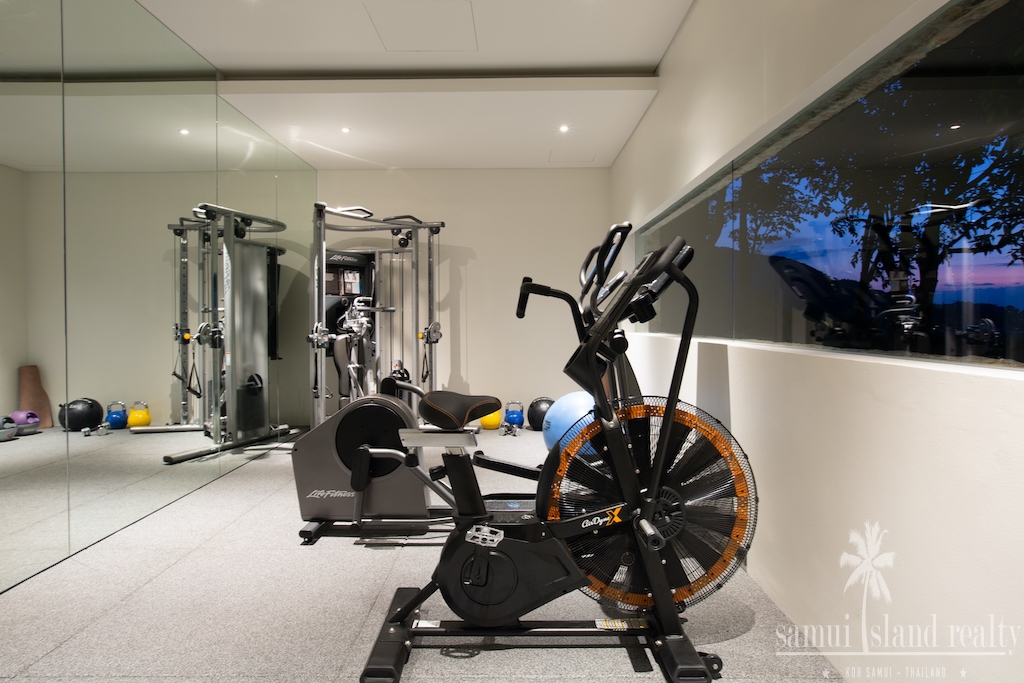 Luxury Property In Koh Samui Fitness Room