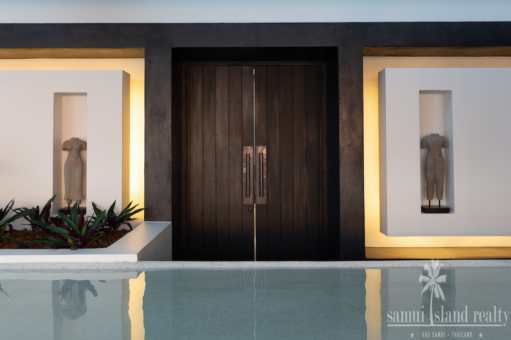 Luxury Property In Koh Samui Entrance