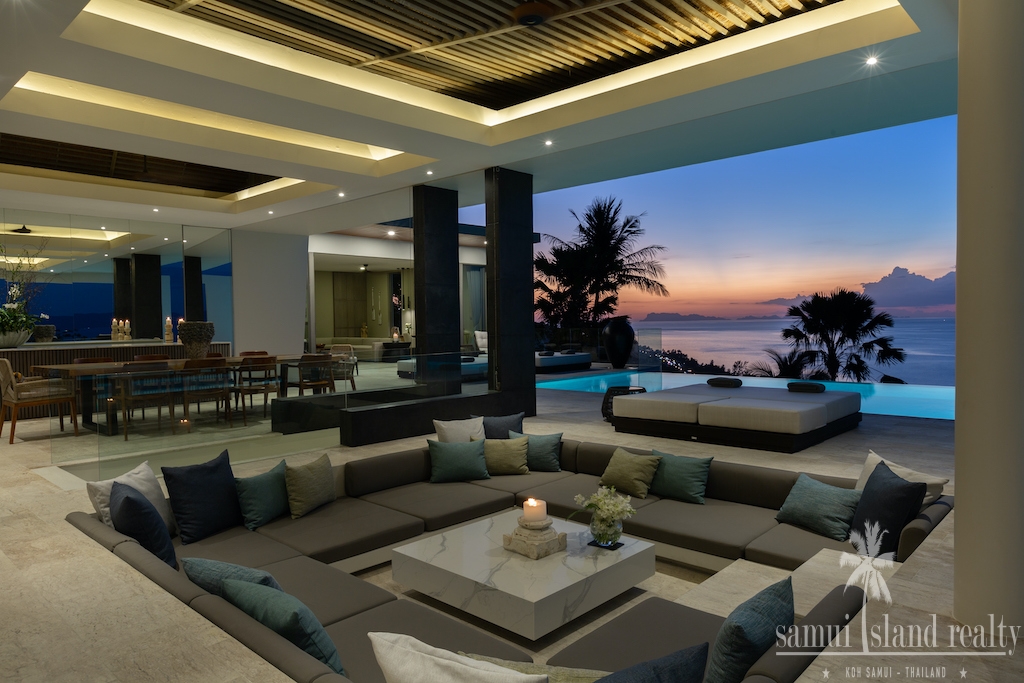 Luxury Property In Koh Samui Sunken Seating