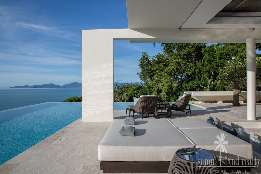 Luxury Property In Koh Samui Sun Loungers