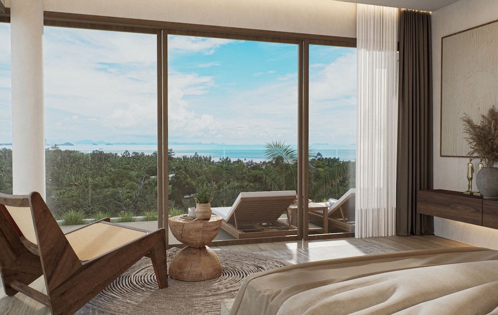 Ficus Residences Samui Bedroom View