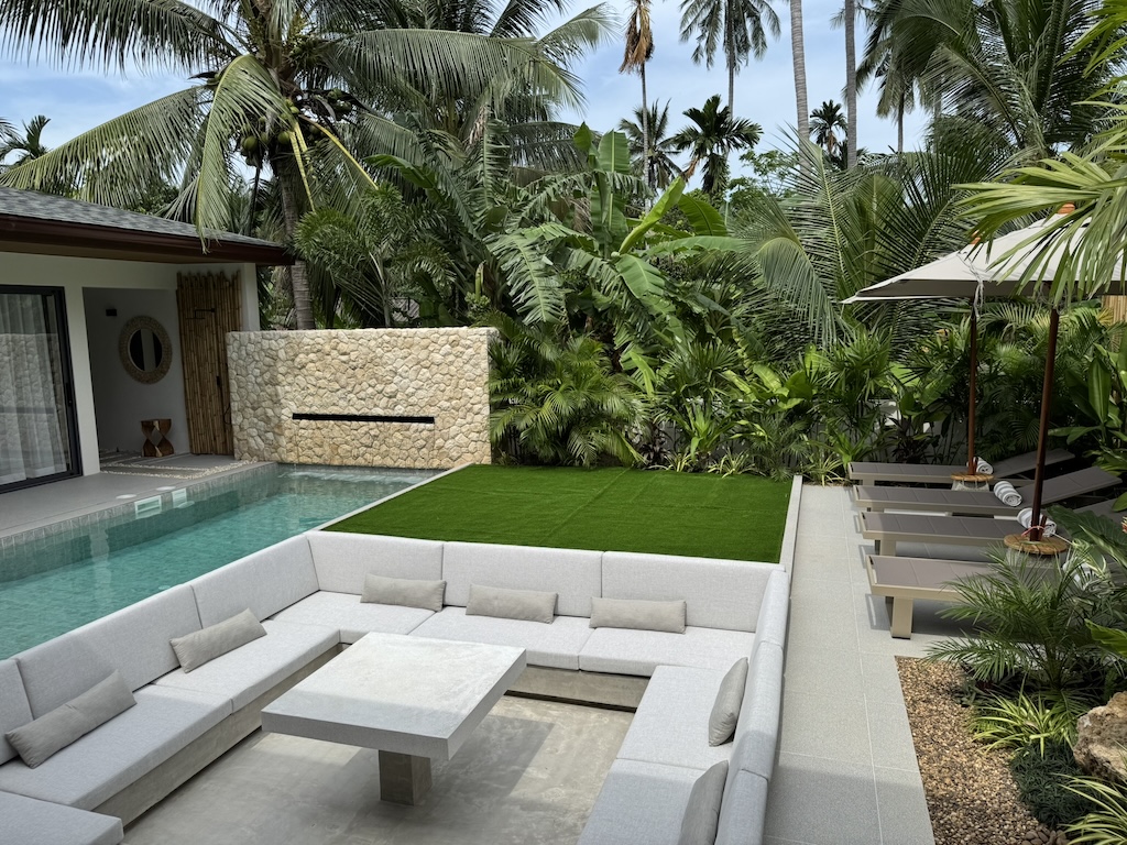 Koh Samui Bang Po Residences Outdoor Seating